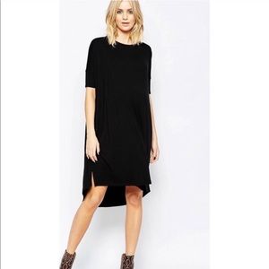 ASOS Midi Maternity Black Dress